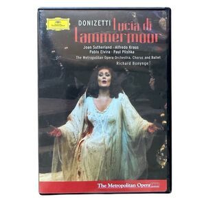 Donizetti Lucia di Lammermoor DVD Joan Sutherland Metropolitan Opera